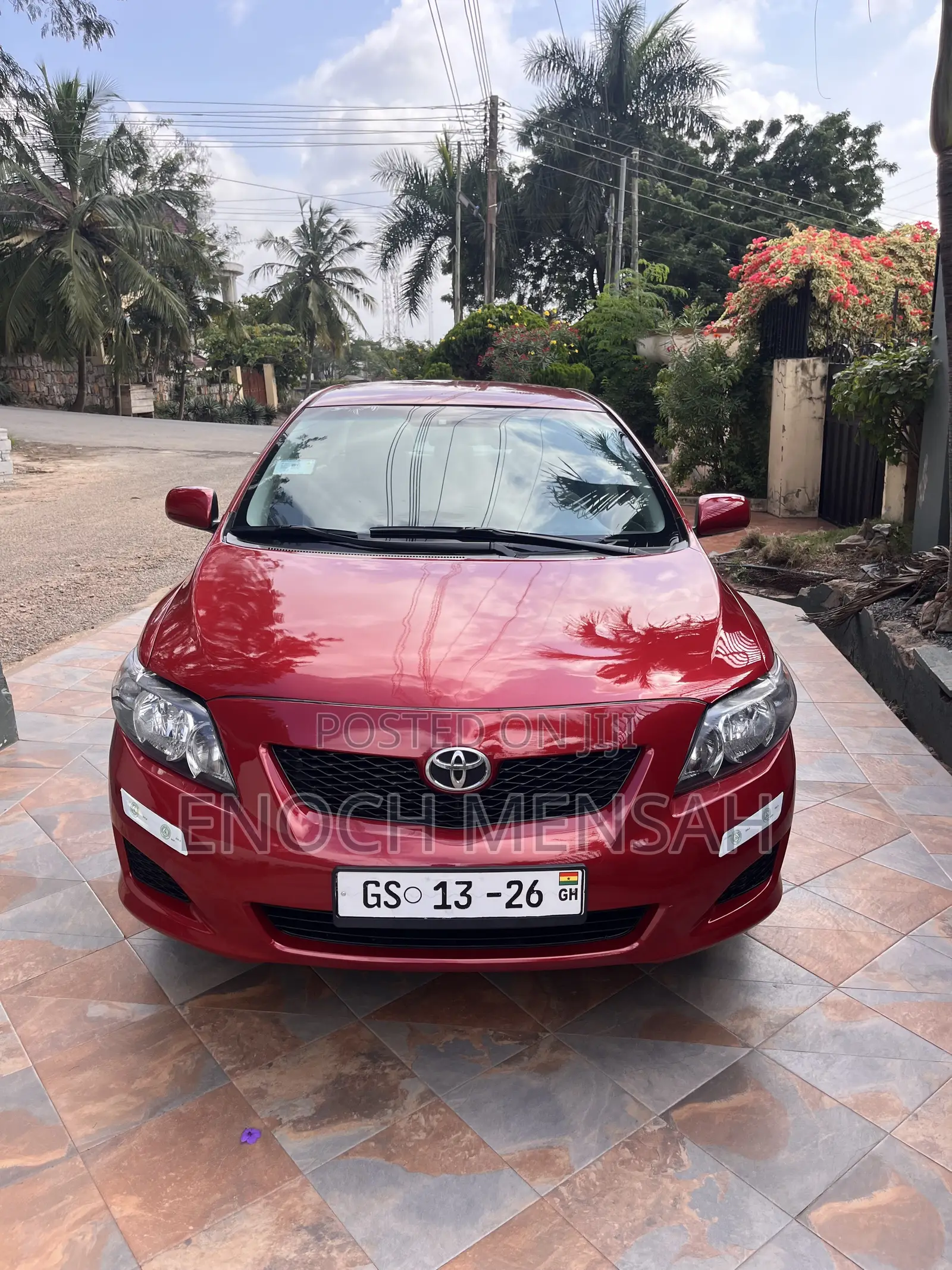 Toyota Corolla LE 4dr Sedan (1.8L 4cyl 4A) 2010 Red