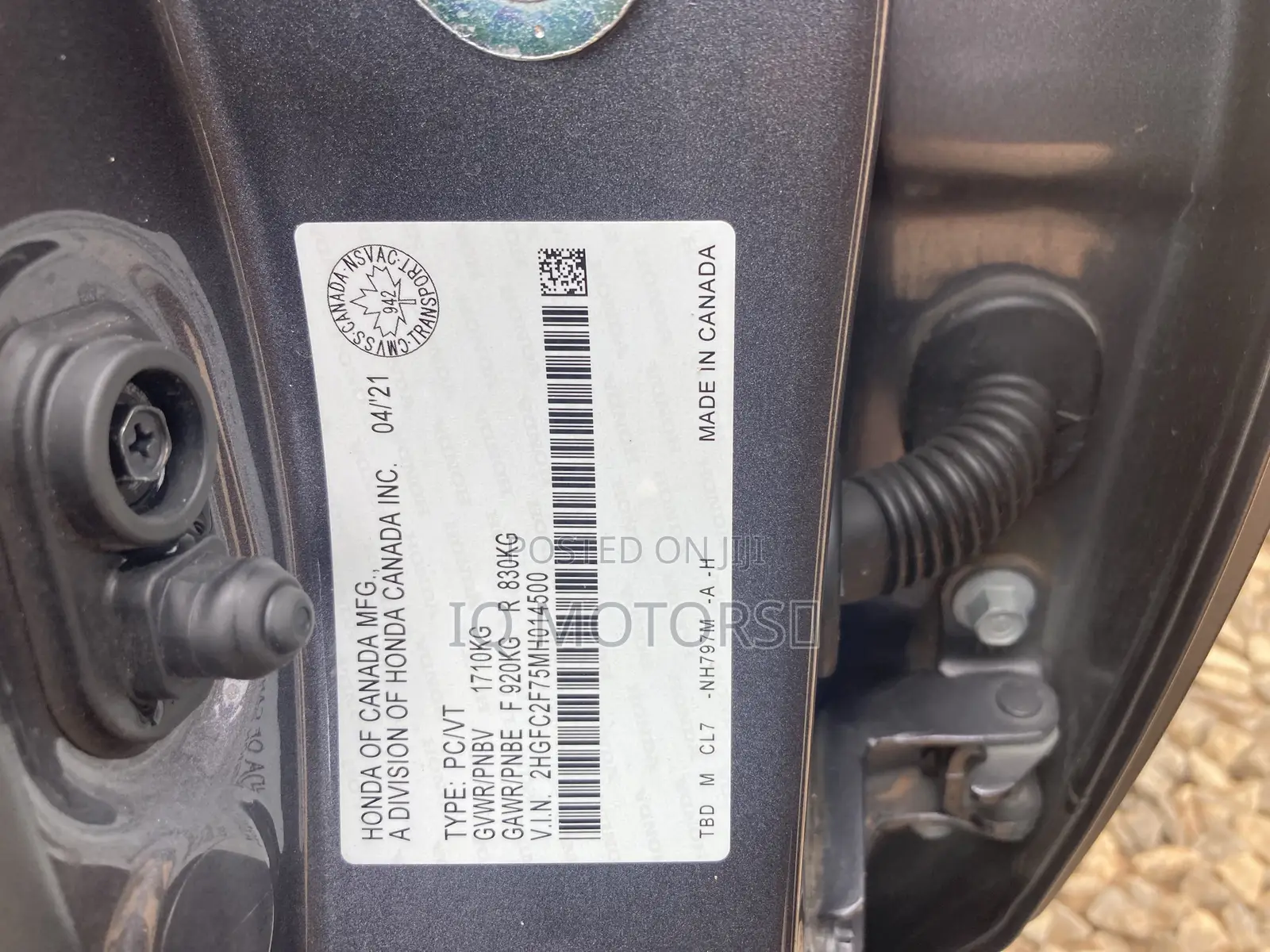 Honda Civic EX 2021 Gray
