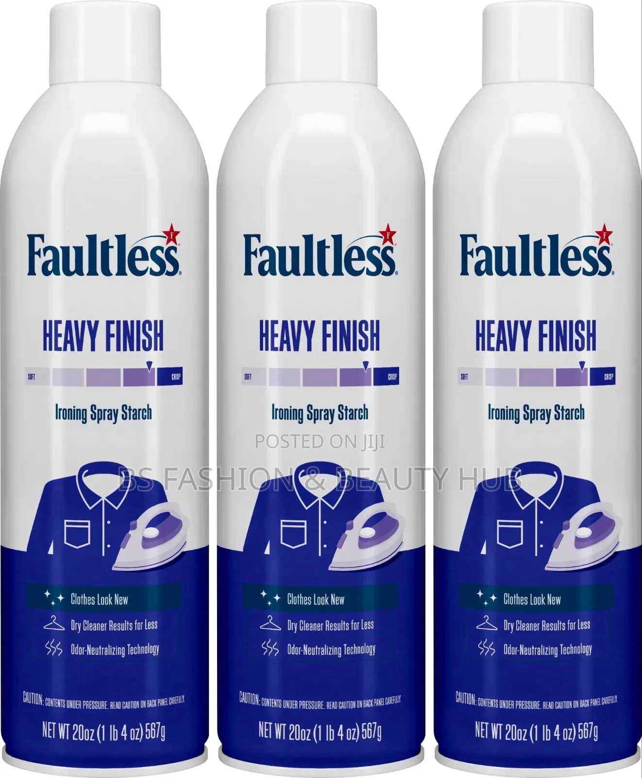 Faultless Ironing Spray Starch