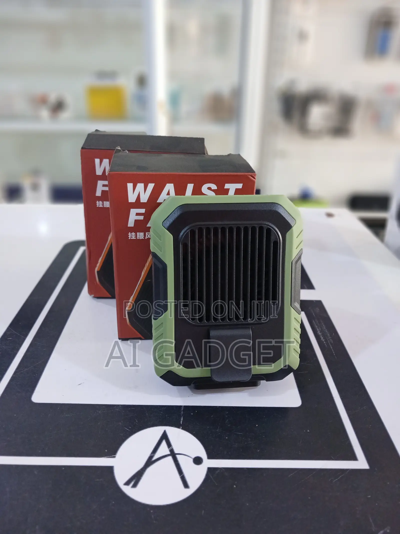 Portable Waist Fan / Power Bank