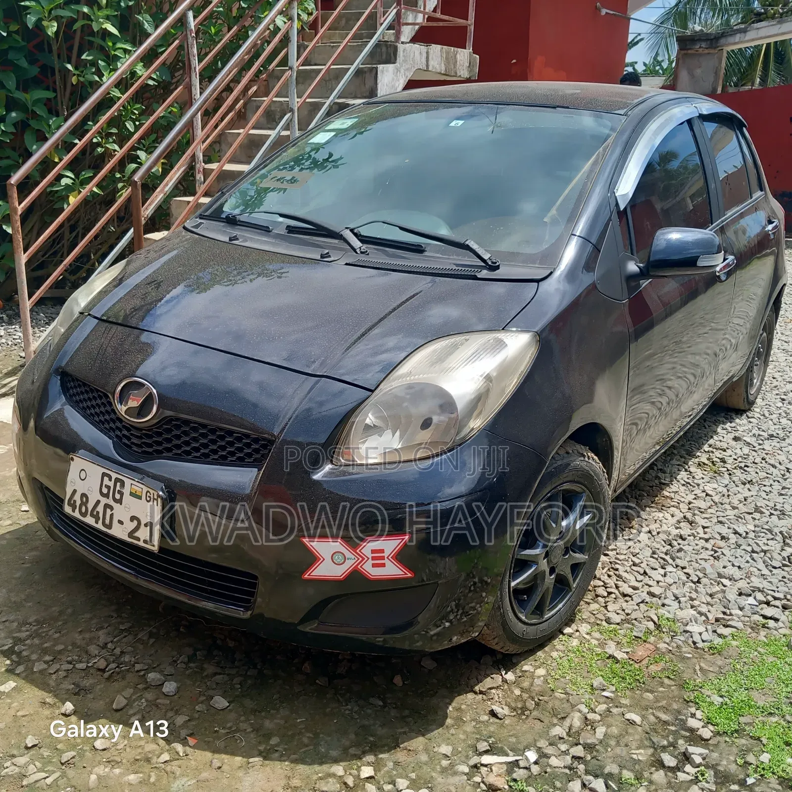Toyota Vitz 1.0 FWD 3dr 2010 Black