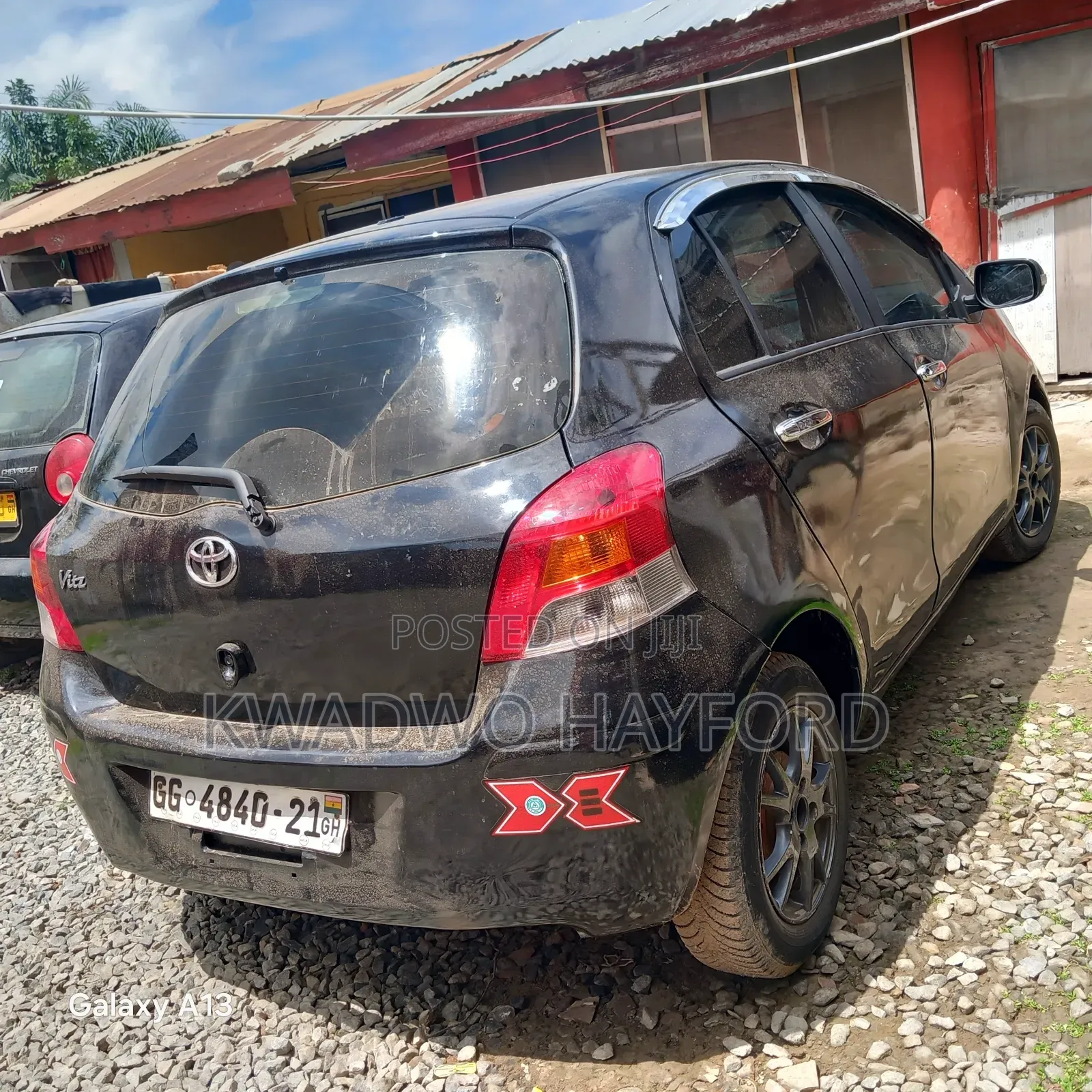 Toyota Vitz 1.0 FWD 3dr 2010 Black