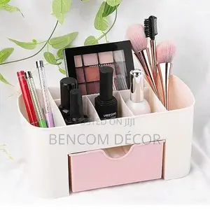 Multifunctional Cosmetic Storage Organizer Box With Drawer