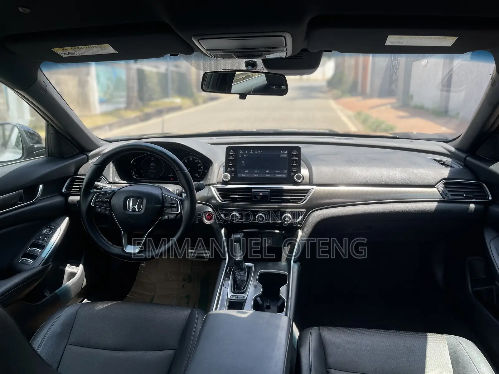 Honda Accord 2020 Black