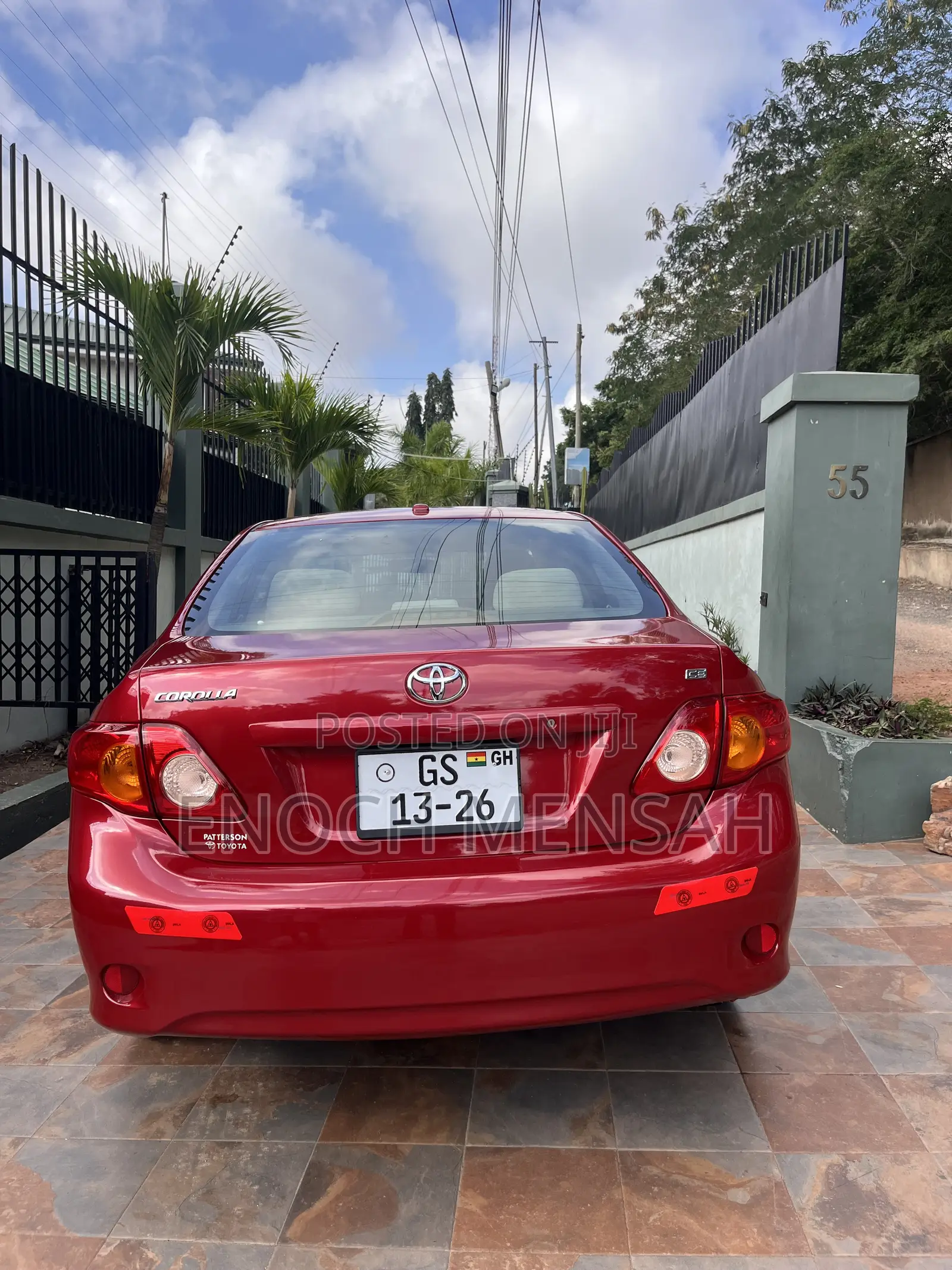 Toyota Corolla LE 4dr Sedan (1.8L 4cyl 4A) 2010 Red