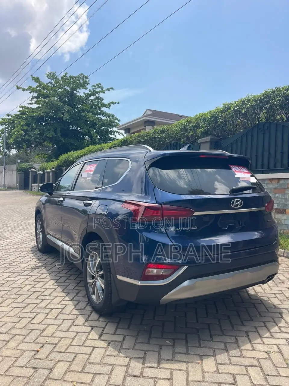 Hyundai Santa Fe 2019 Blue
