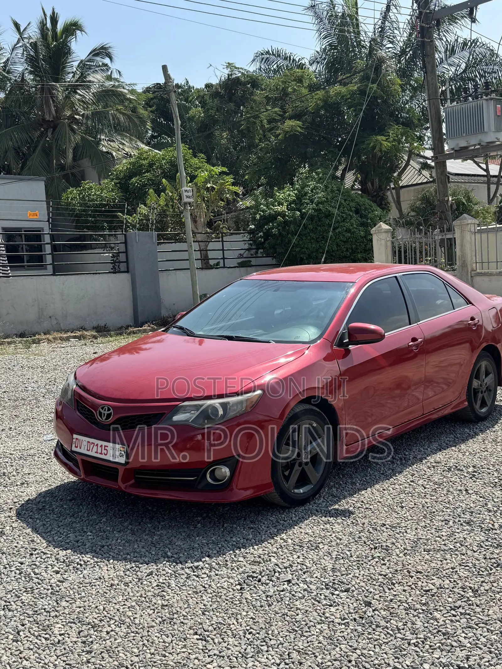 Toyota Camry 2012 Red