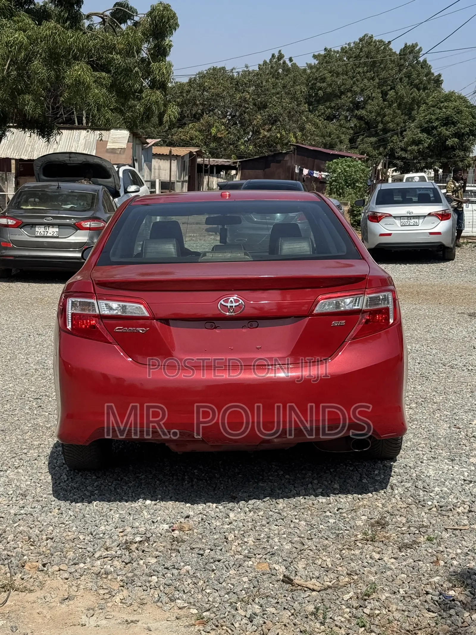 Toyota Camry 2012 Red