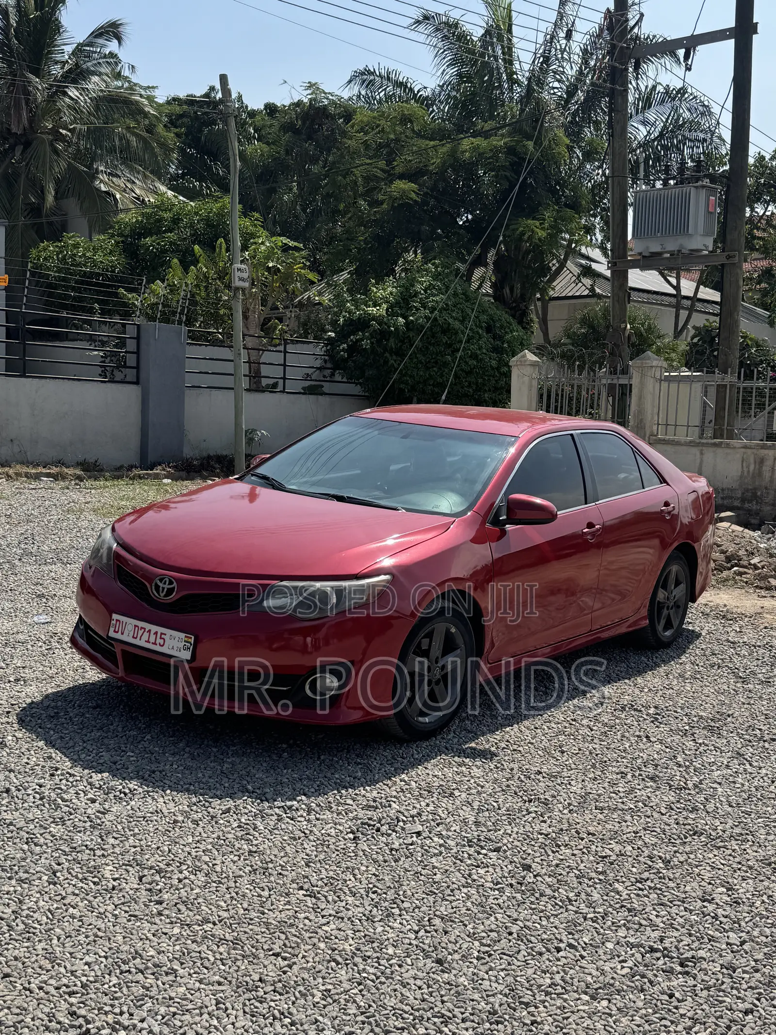 Toyota Camry 2012 Red