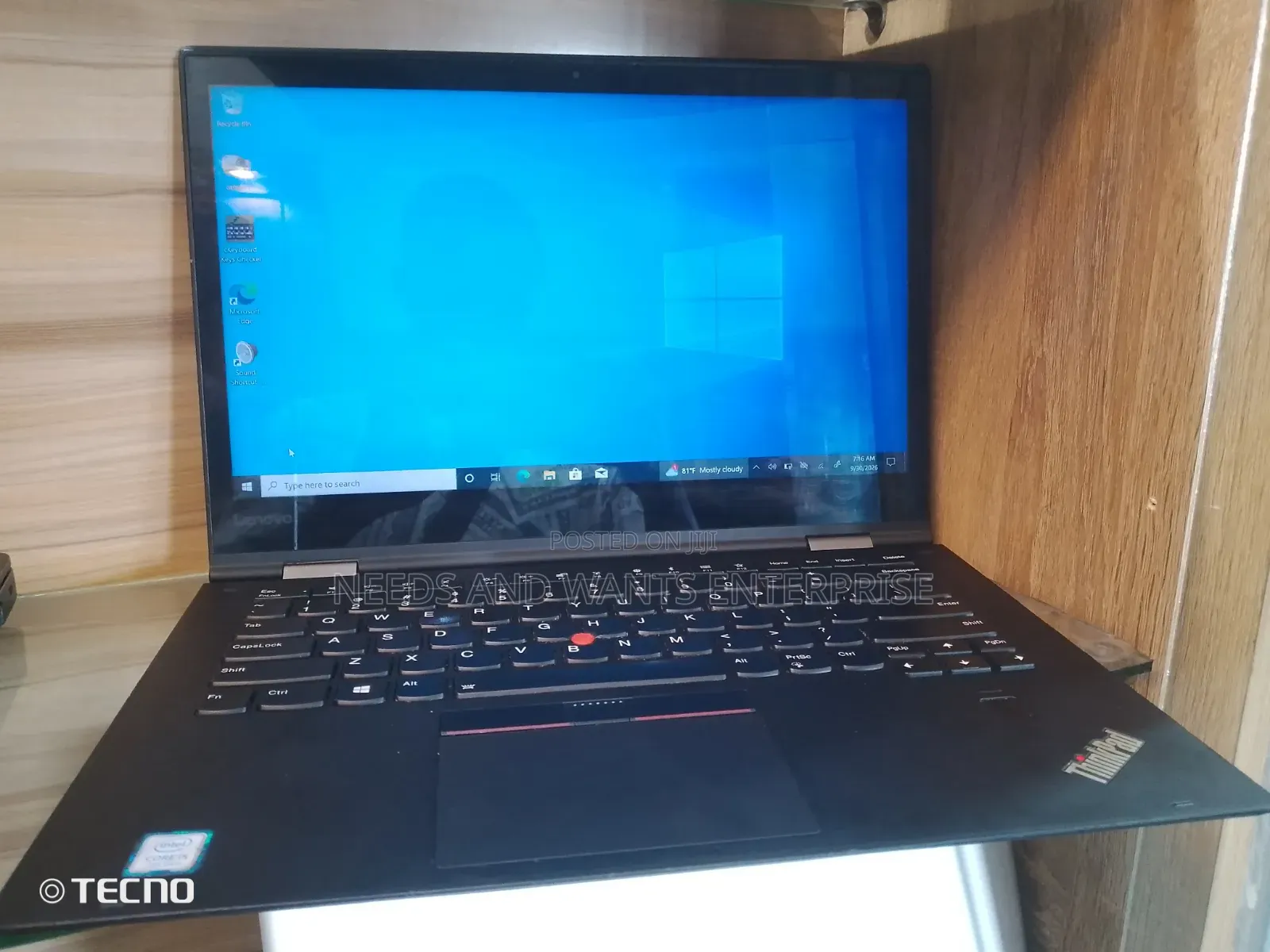 New Laptop Lenovo ThinkPad X1 Yoga 8GB Intel Core i5 SSD 256GB