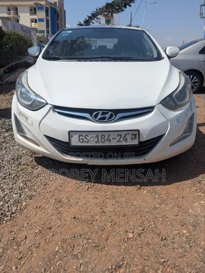 Hyundai Elantra Limited 4dr Sedan (1.8L 4cyl 6A) 2014 White