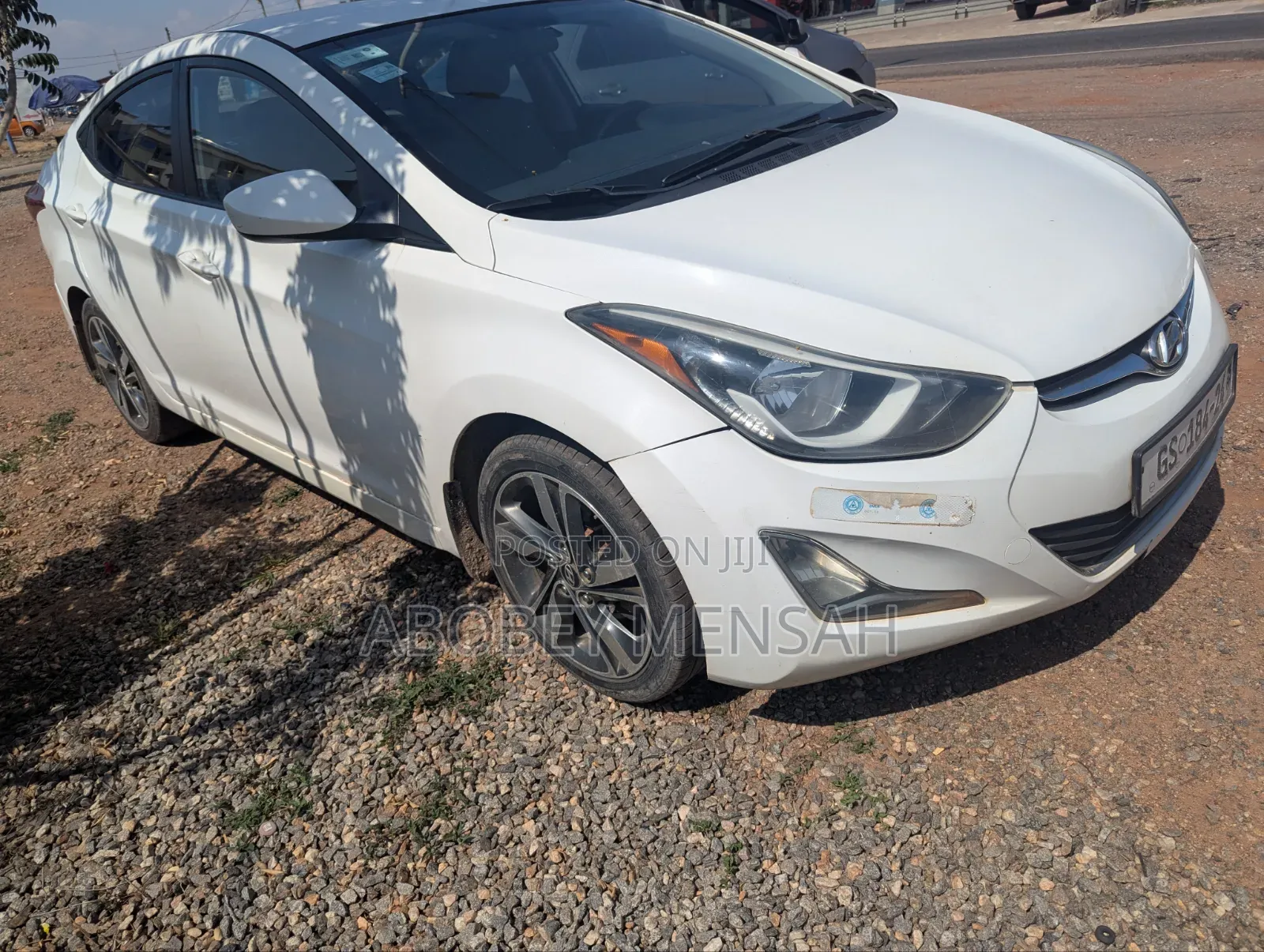 Hyundai Elantra Limited 4dr Sedan (1.8L 4cyl 6A) 2014 White