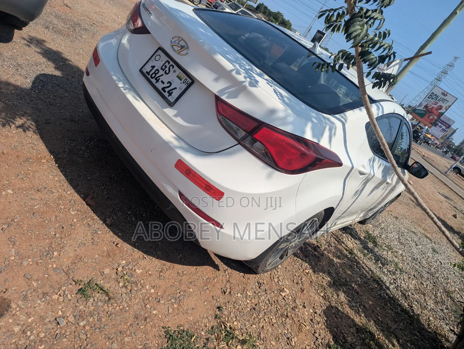 Hyundai Elantra Limited 4dr Sedan (1.8L 4cyl 6A) 2014 White