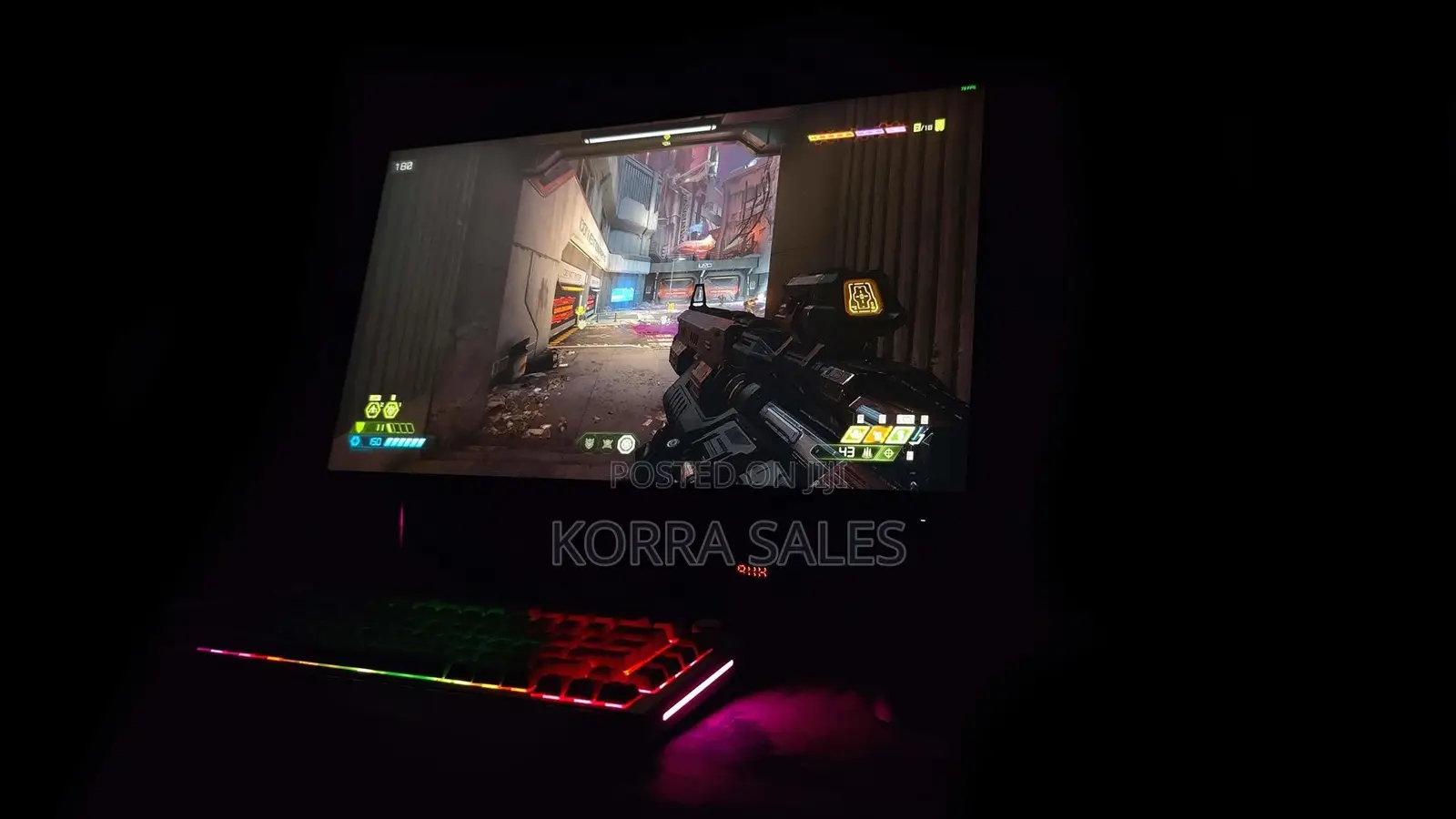 MSI 24.5 Inch FHD Gaming Monitor Rapid IPS , 180 Hz/1ms Gsync
