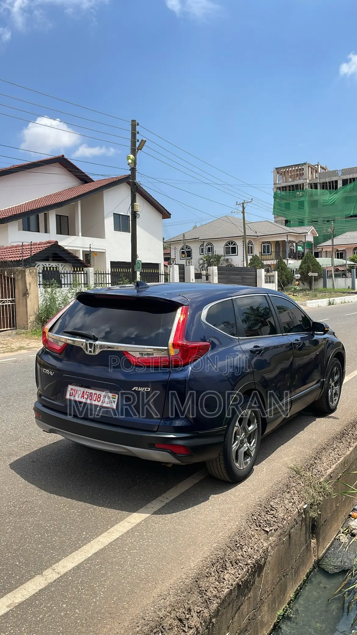 Honda CR-V EX AWD 2018 Blue
