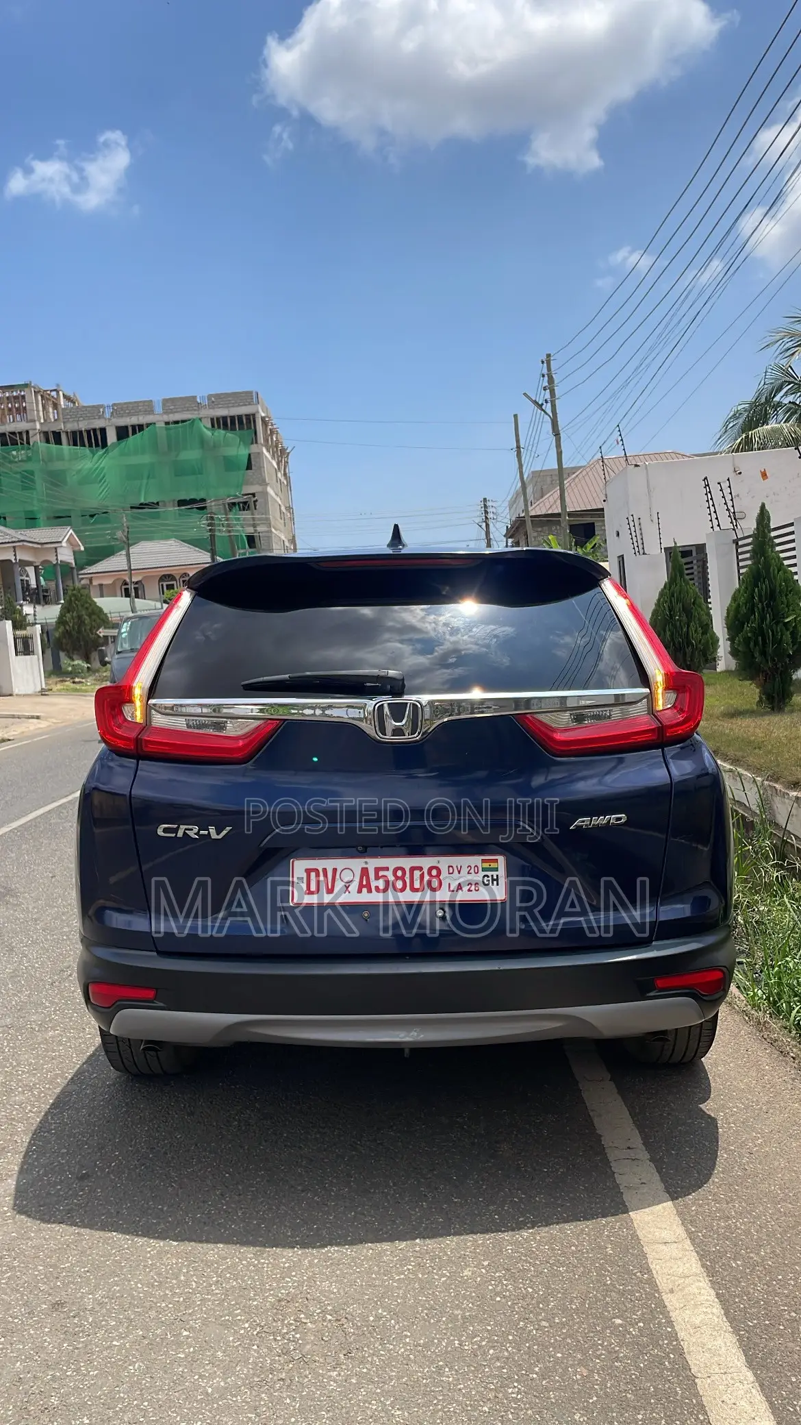 Honda CR-V EX AWD 2018 Blue