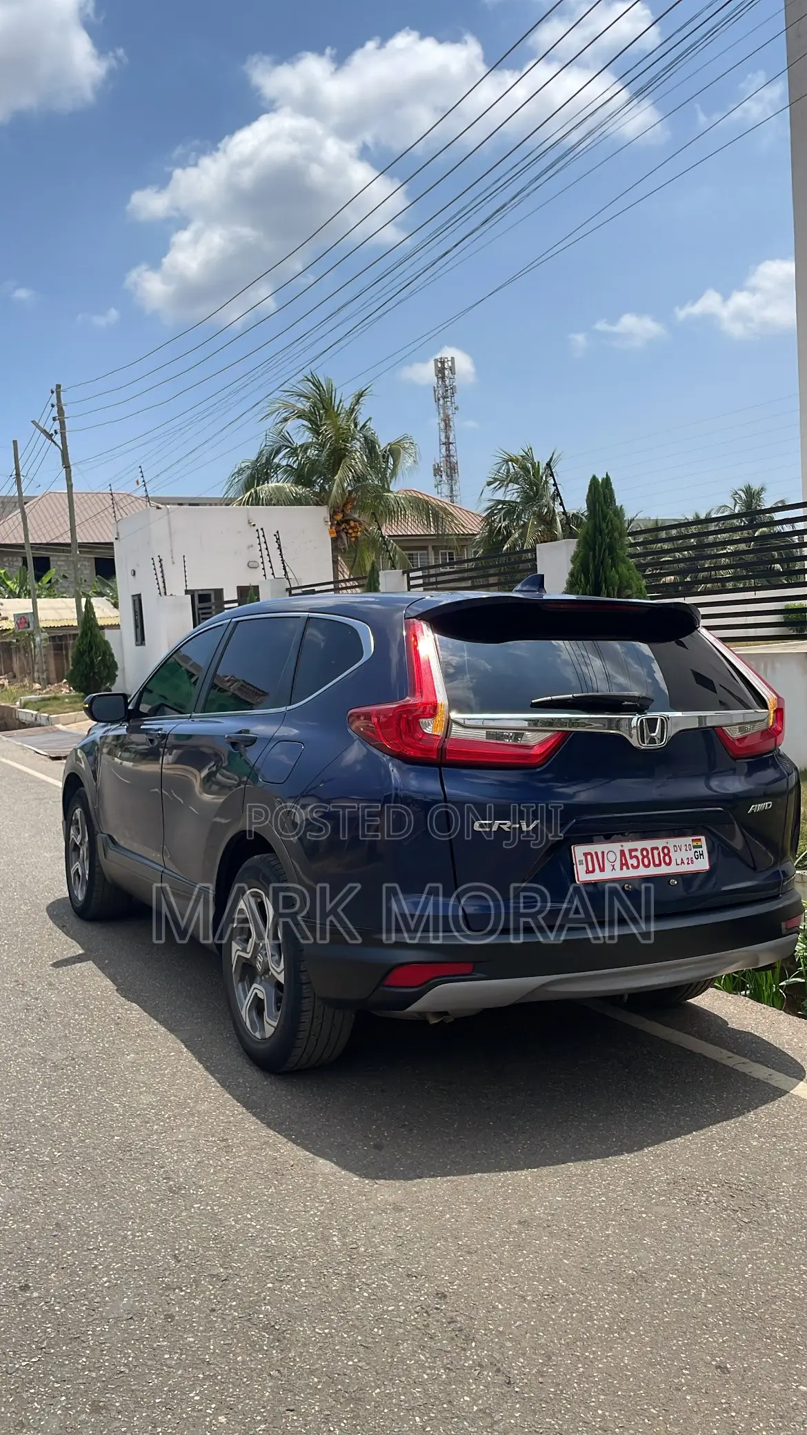 Honda CR-V EX AWD 2018 Blue