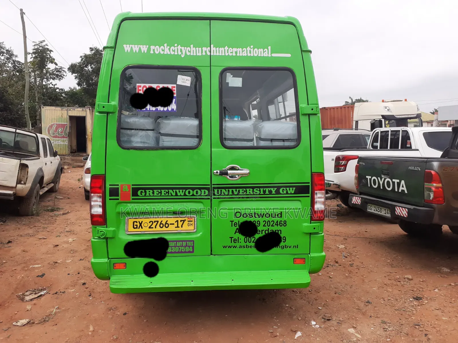 Mercedes-Benz Sprinter 2012 Green