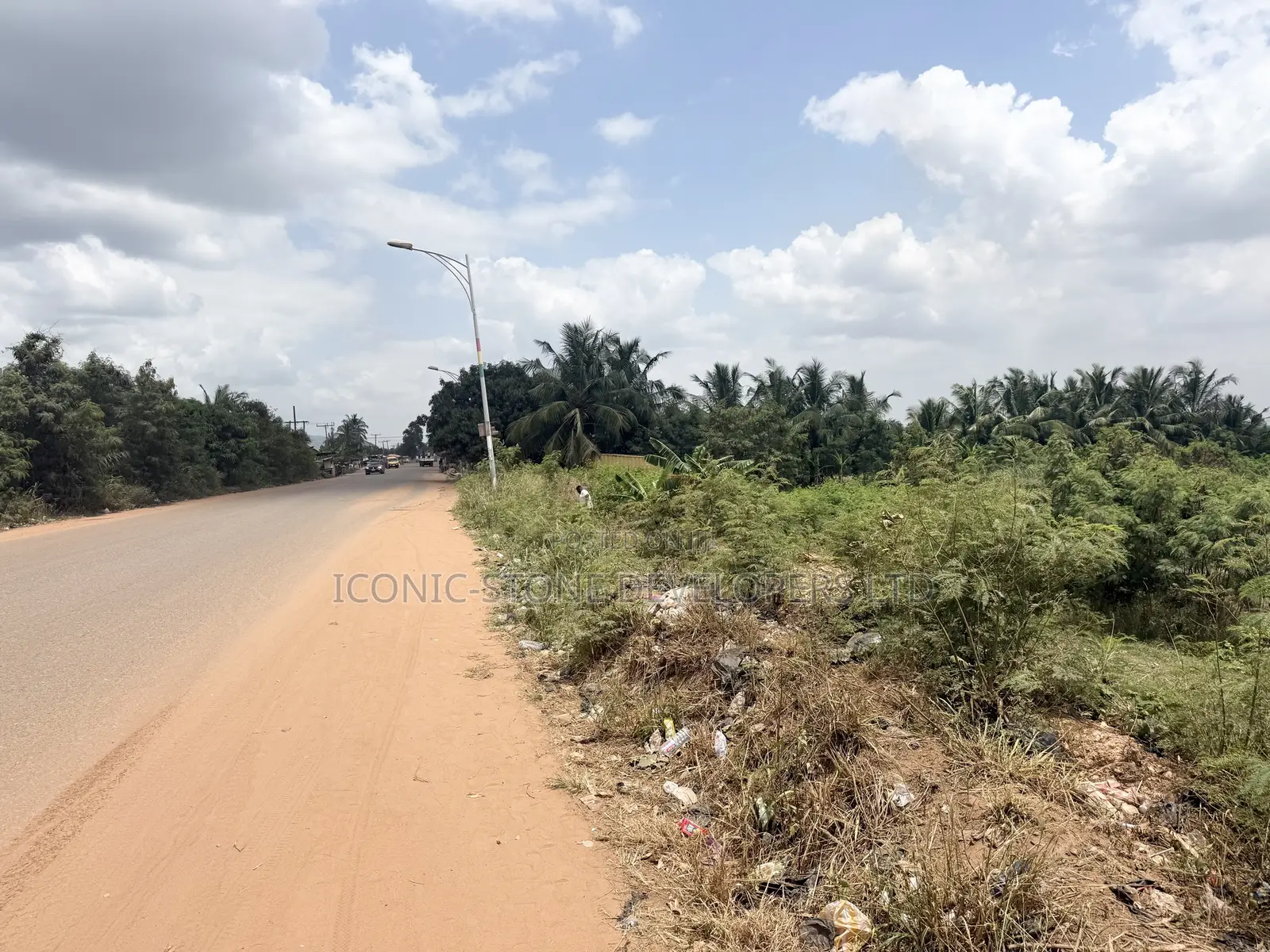 Titled 2 Plots of Main Roadside Land at Dodowa