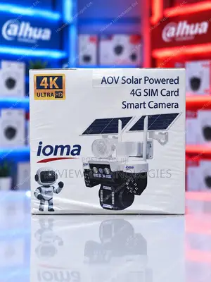 IOMA 4G AOV Solar Powered Smart Camera