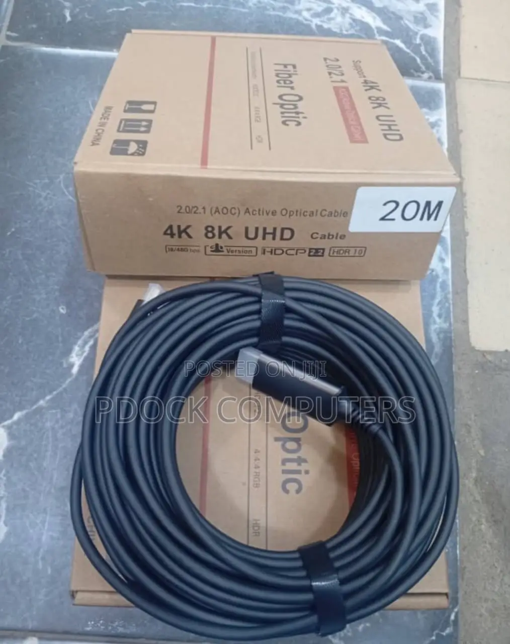 50Meter 4k/8k UHD HDMI 2.0/2.1 Active Optical Cable (AOC