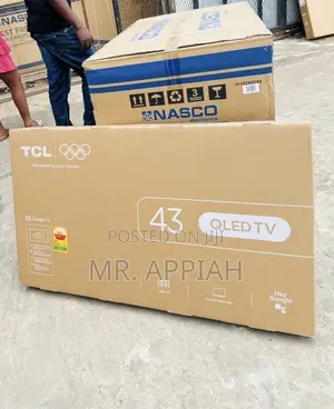 Purchase Affordable TCL 43” Qled 2k Smart Android TV(Remote Control).