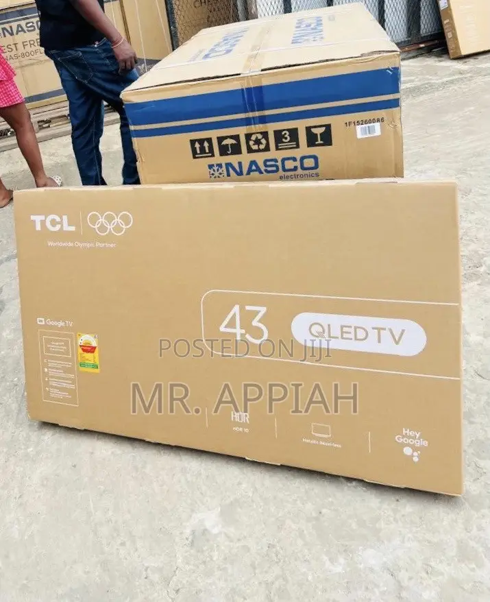 Purchase Affordable TCL 43” Qled 2k Smart Android TV(Remote Control).