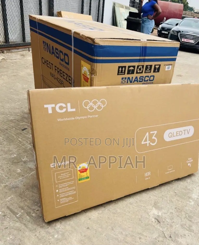 Purchase Affordable TCL 43” Qled 2k Smart Android TV(Remote Control).