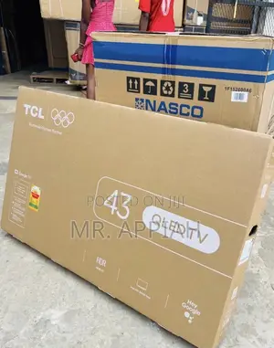 Super Unique TCL 43” Qled 2k Android TV(Black) 