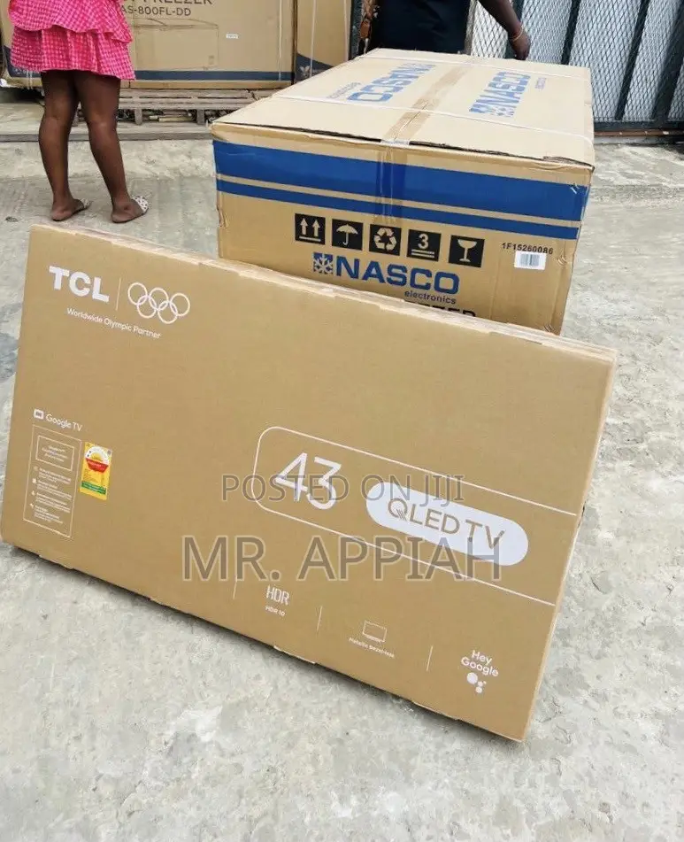 Super Unique TCL 43” Qled 2k Android TV(Black) 