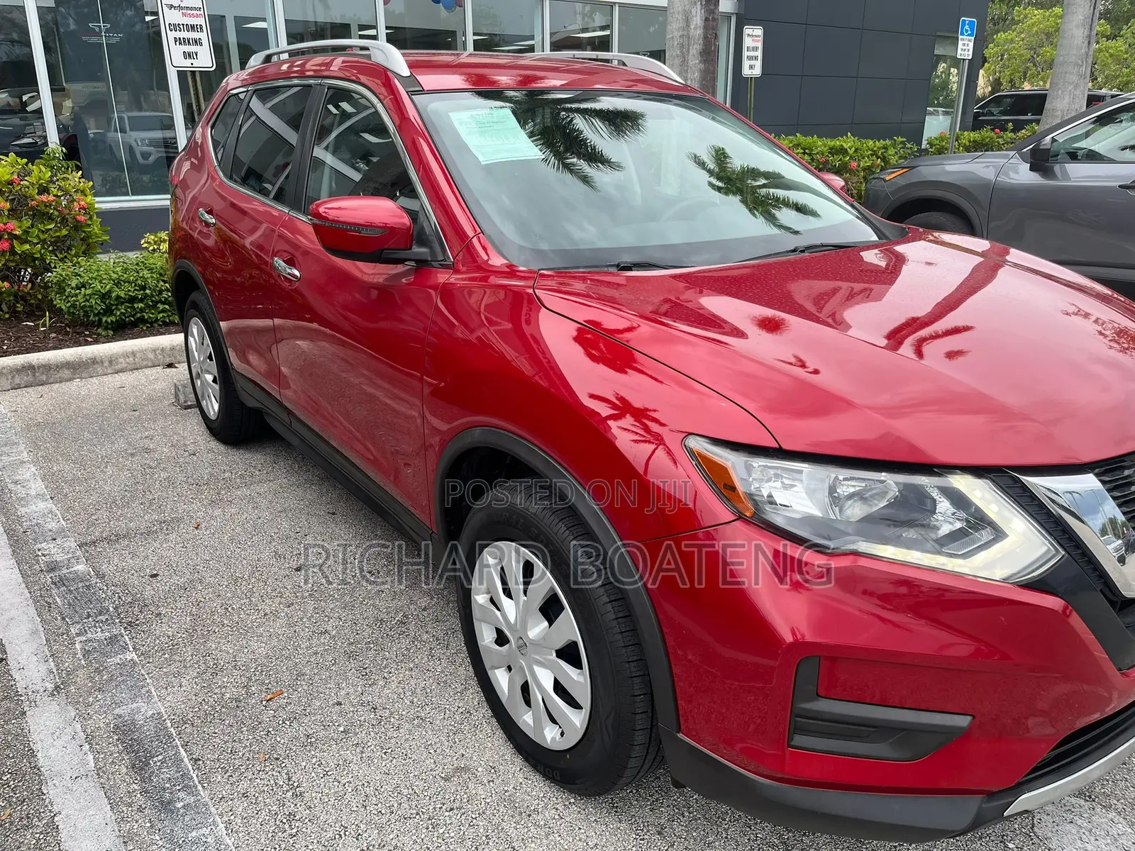 Nissan Rogue S FWD 2017.5 2017 Red