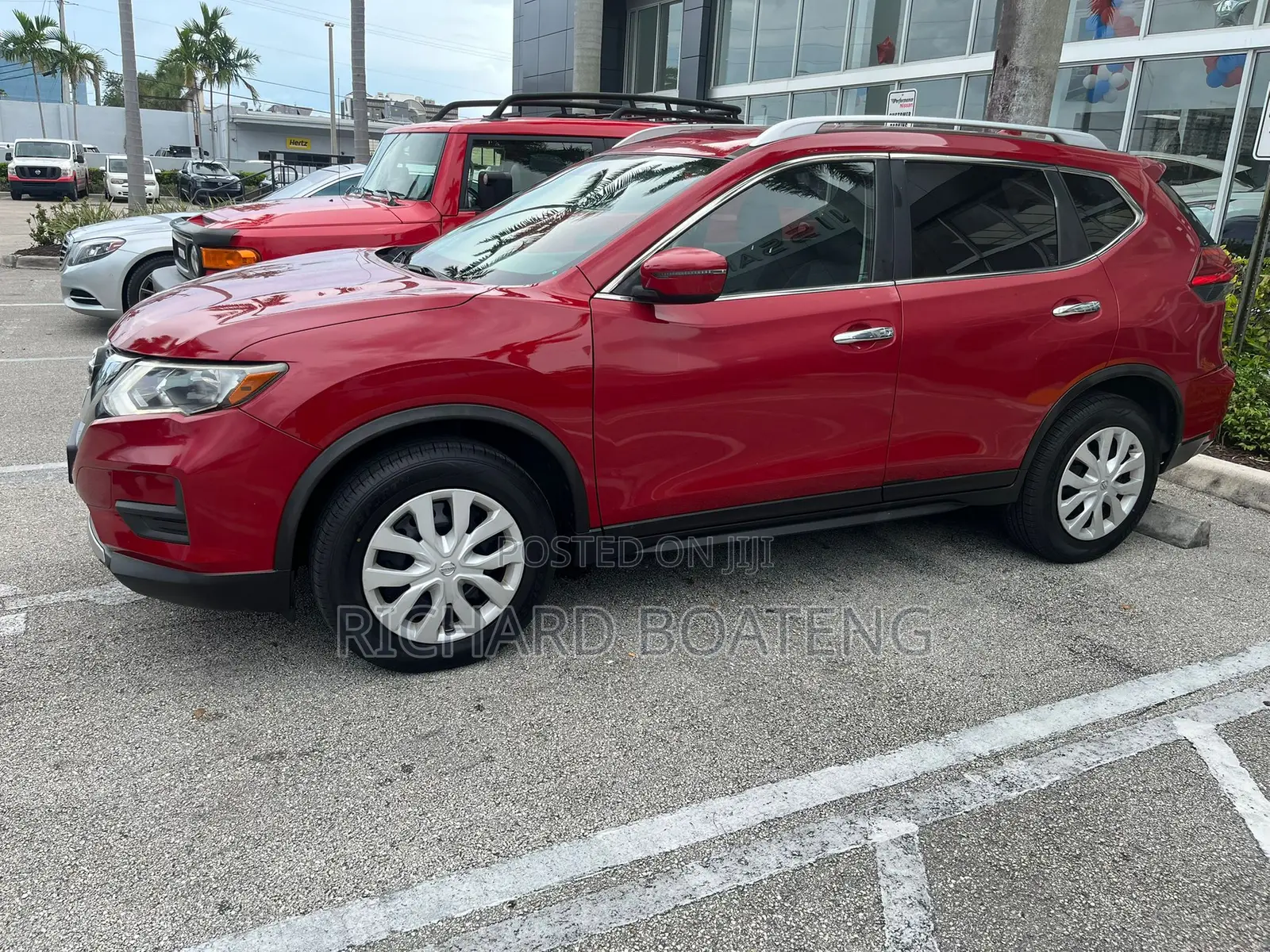 Nissan Rogue S FWD 2017.5 2017 Red