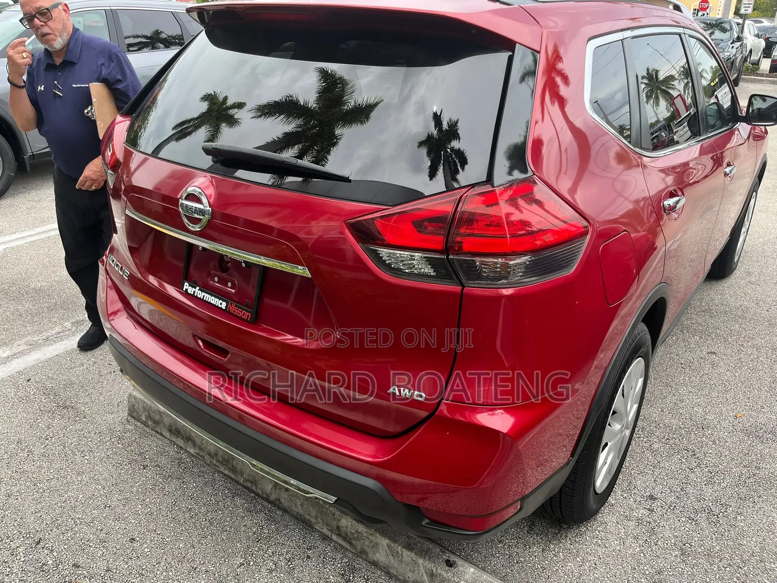 Nissan Rogue S FWD 2017.5 2017 Red
