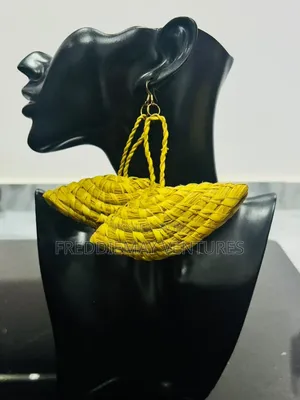 Raffia Earrings