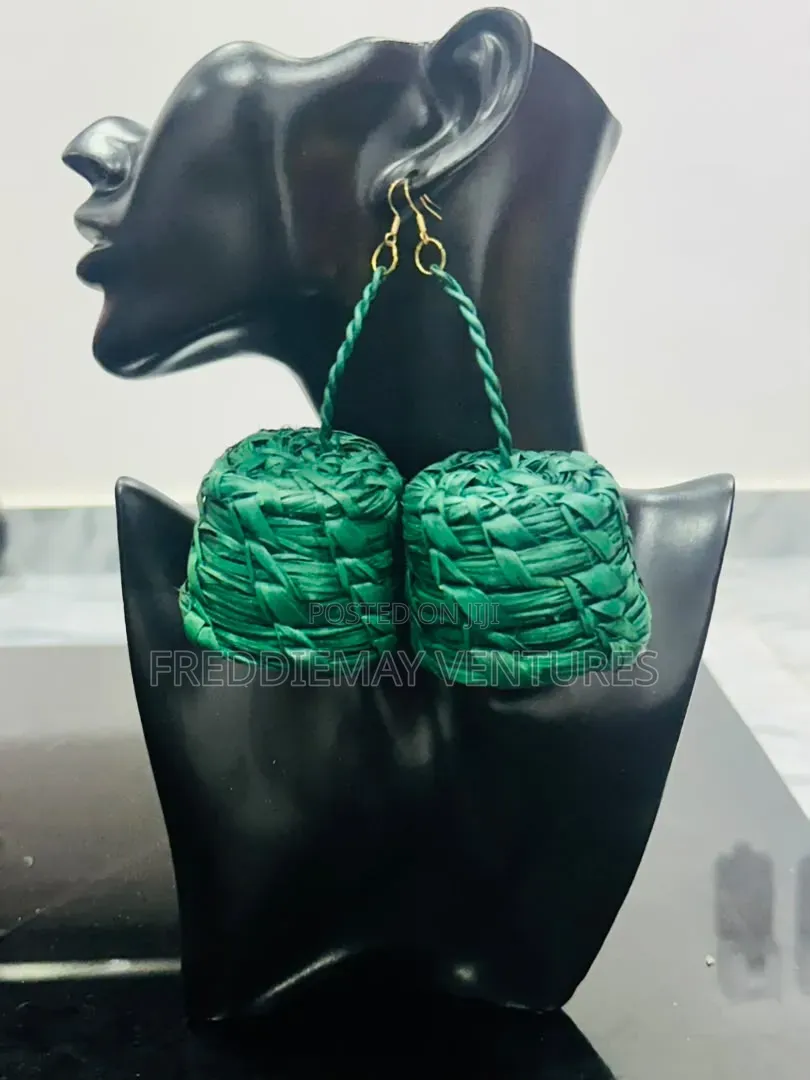 Raffia Earrings