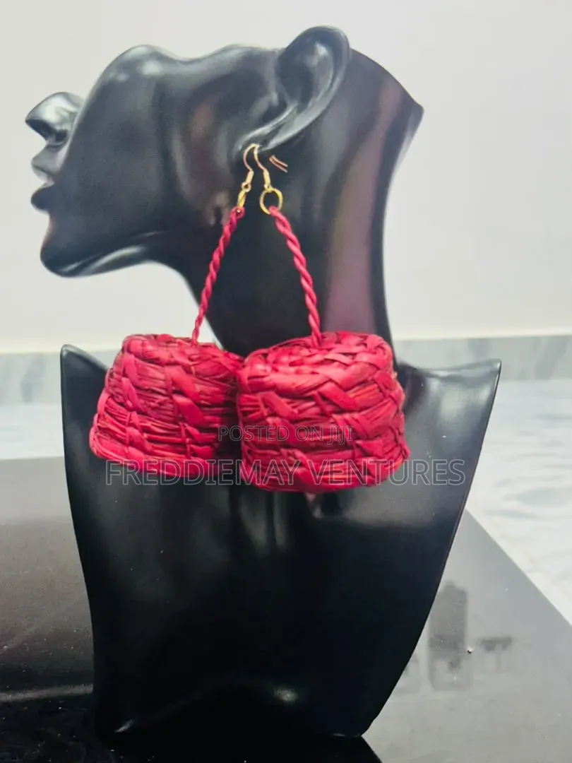 Raffia Earrings