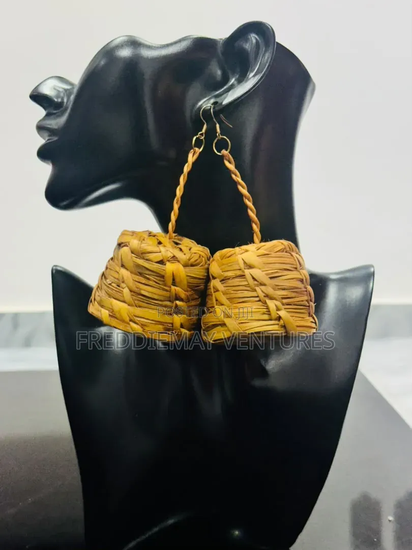 Raffia Earrings