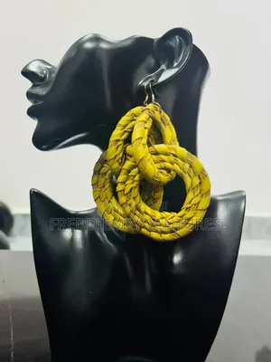 Raffia Earrings