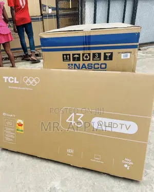 Electric Black TCL 43” Qled 2k Smart TV(Remote Control) 