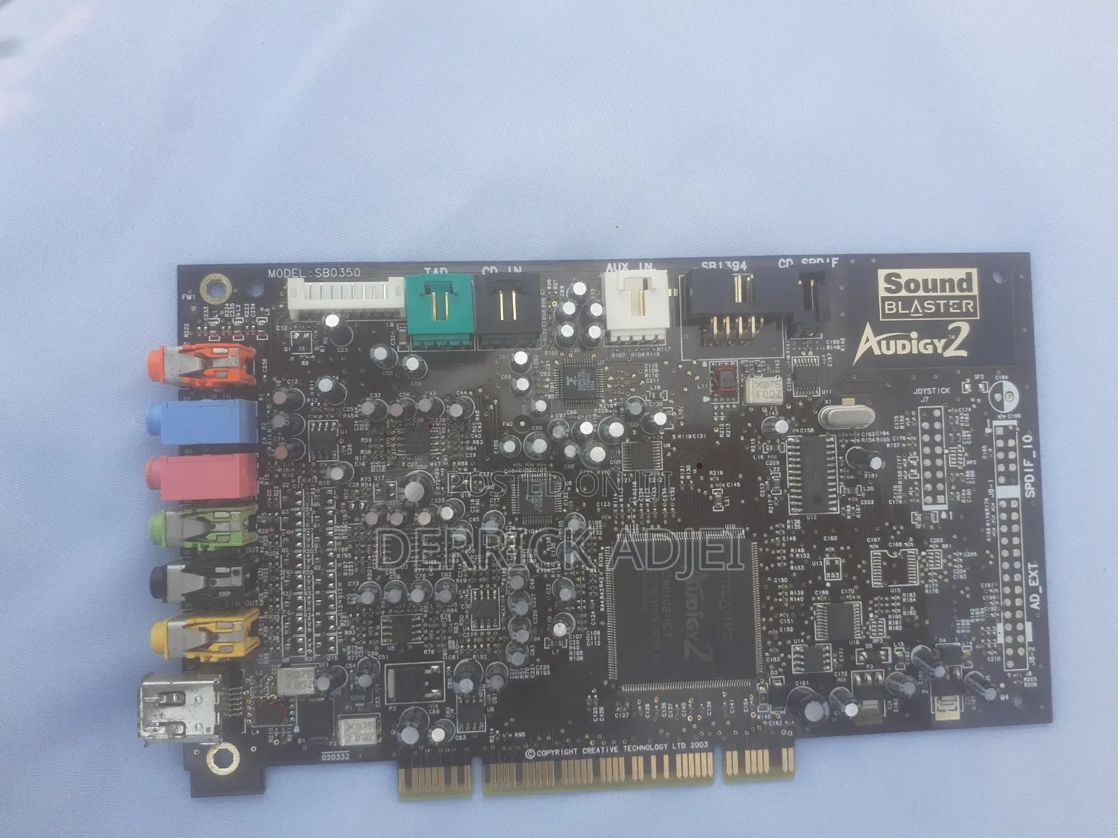 Creative Sound Blaster Audigy 2 SB0350 PCI Sound Card