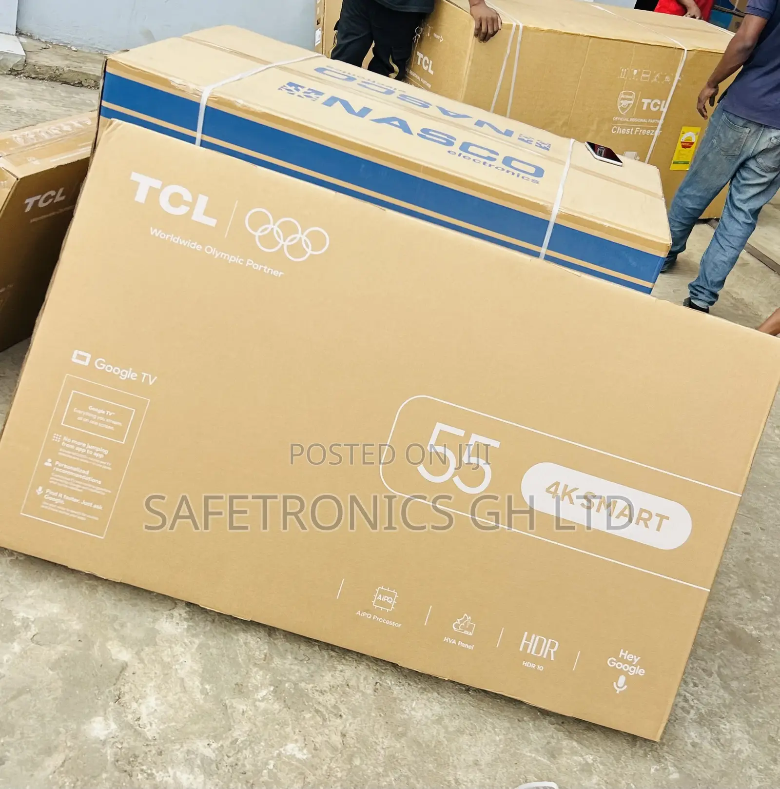Experience Frameless 55 Inch Smart Uhd TCL Led TV