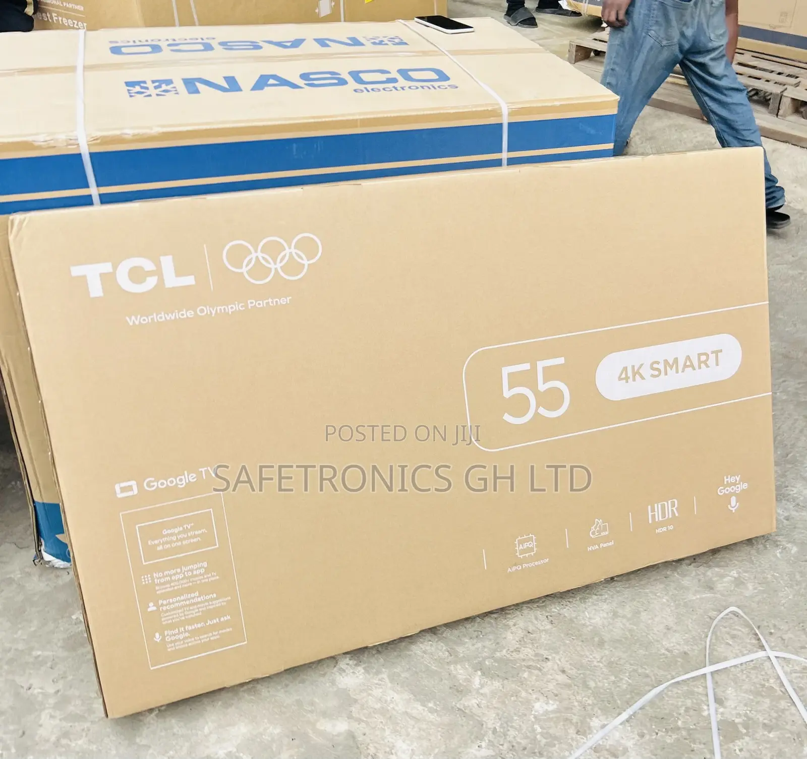 Experience Frameless 55 Inch Smart Uhd TCL Led TV