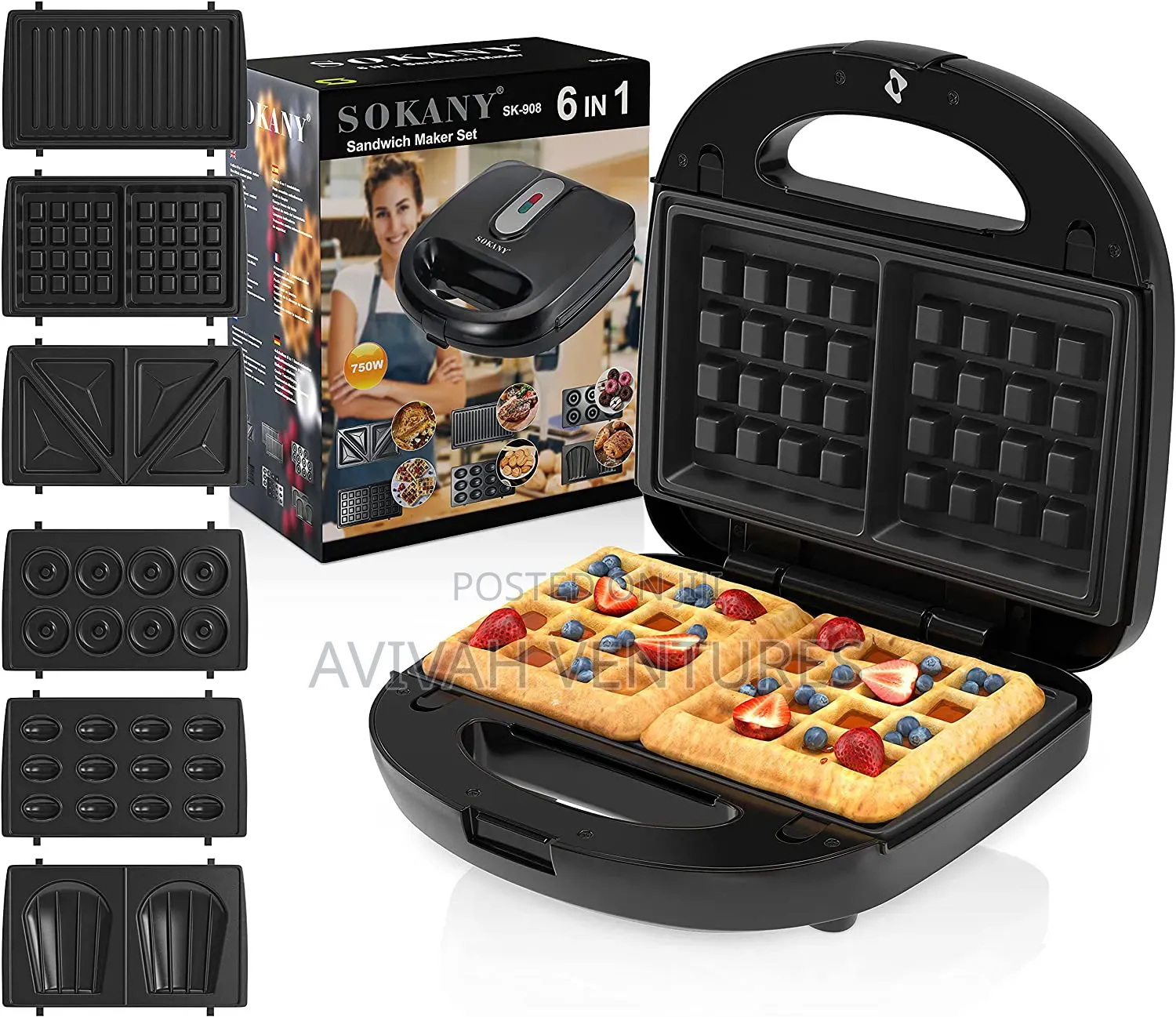 6in1 Sandwich Maker