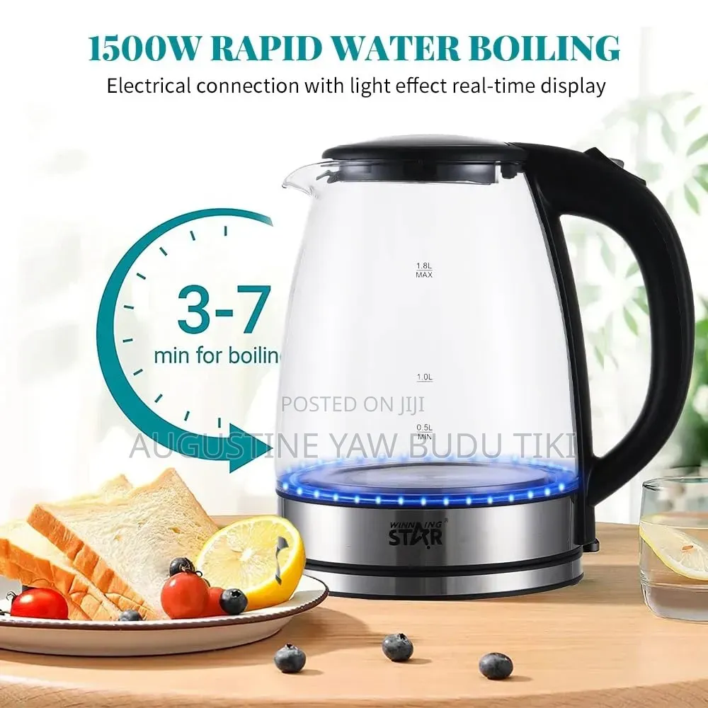 Winning Star 1.8l Electric Kettle