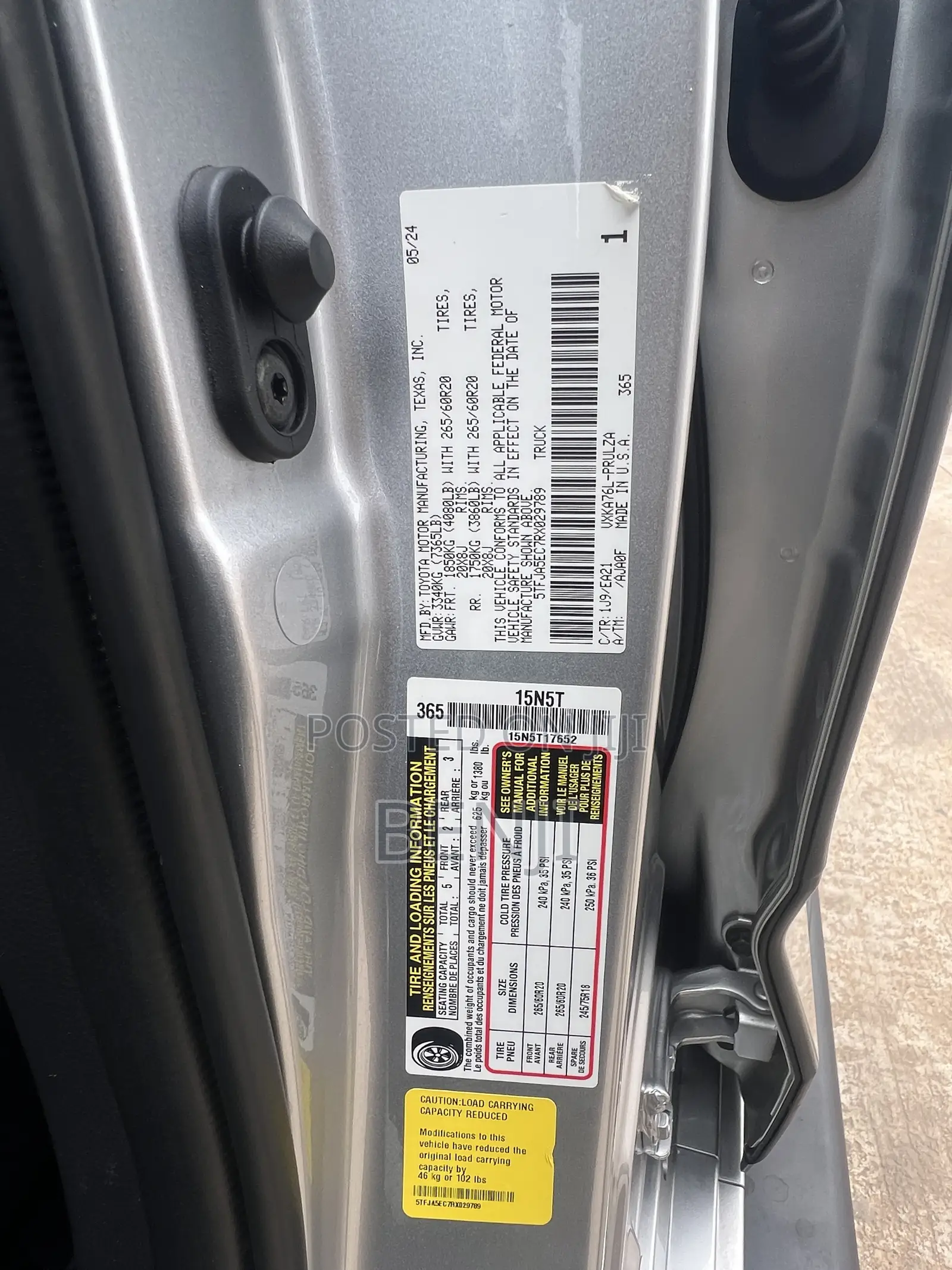 Toyota Tundra 2024 Silver