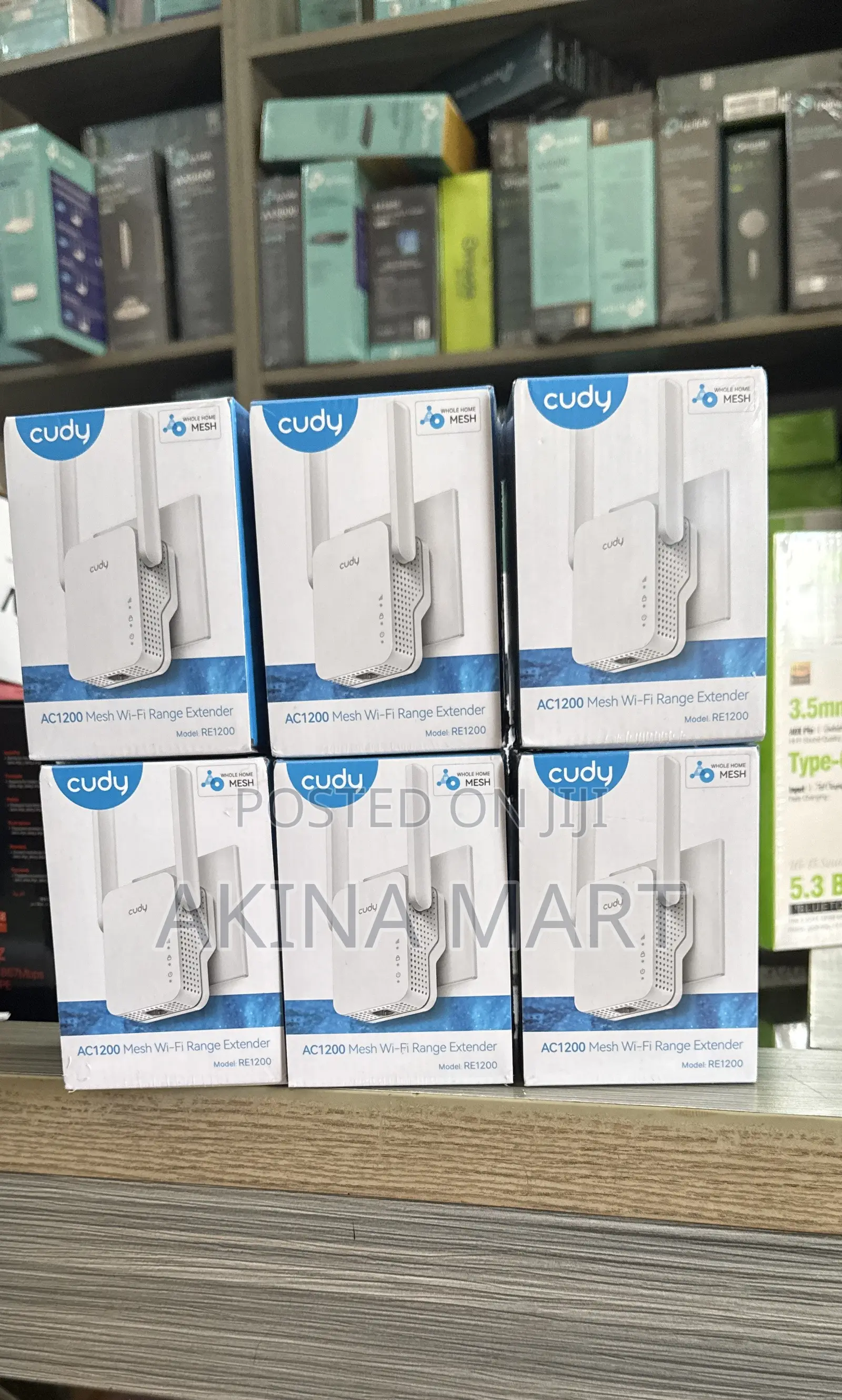 Cudy AC1200 Mesh Re1200 WiFi Range Extender