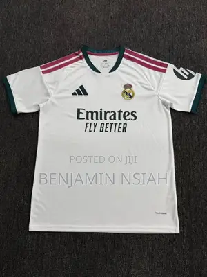 Real Madrid Home Kit Available