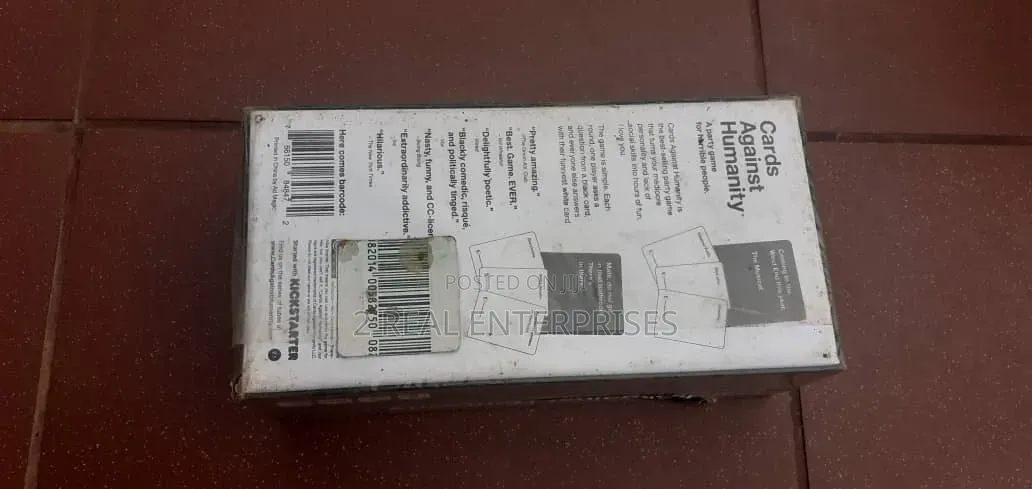 Cards Against Humanity Board Game - Official UK Edition