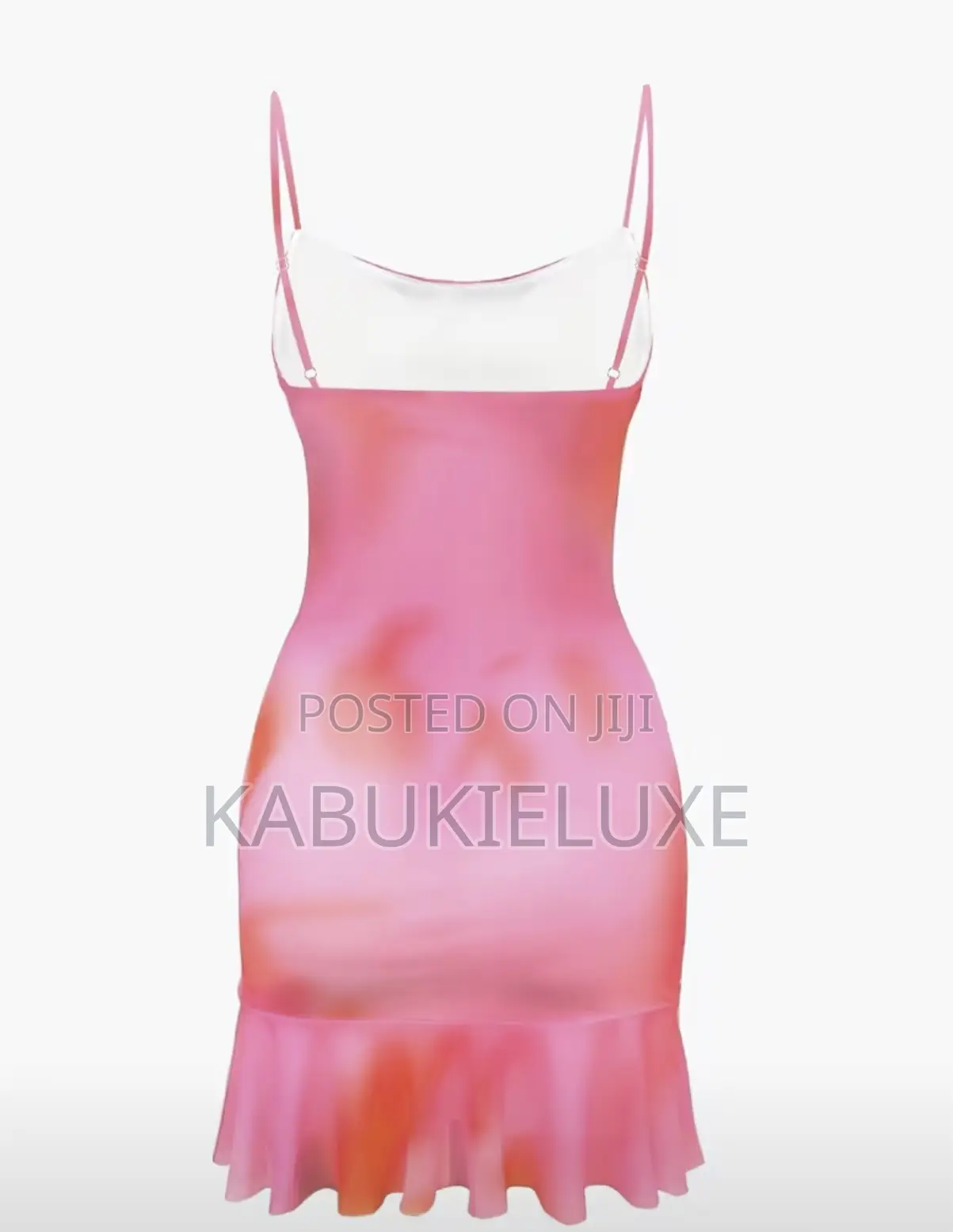 Pink Ruched Bodycon Mini Dress