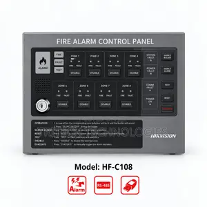 Hikvision Hf-C108
Conventional Fire Alarm Control Panel - 8 Zones